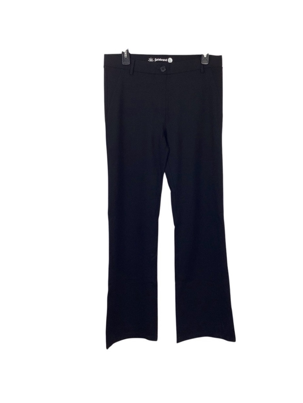 Betabrand Dress Pant Yoga Pant Bootcut Size Large Long